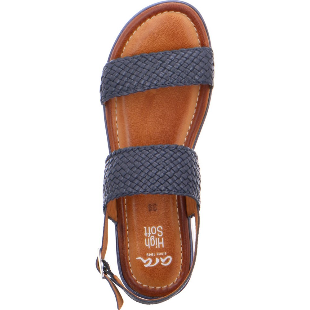 Sandales ARA Kreta Bleu Femme | CVX-40940558