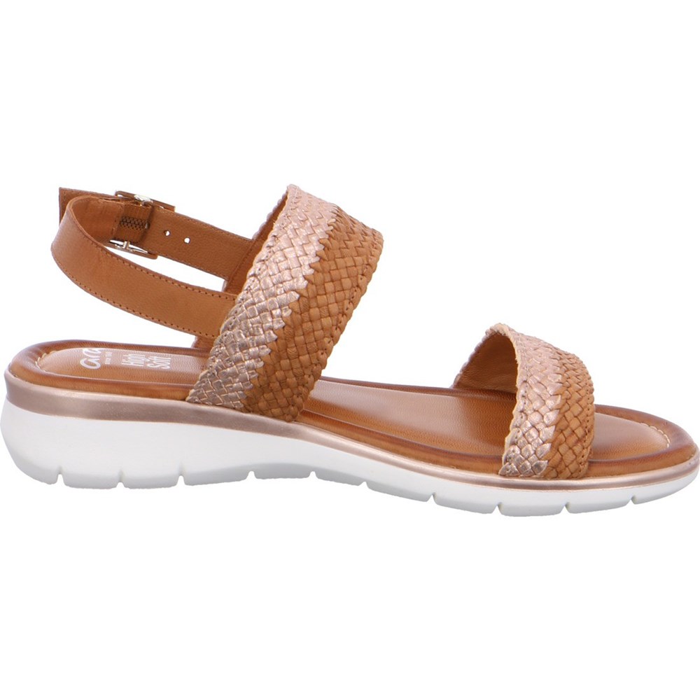 Sandales ARA Kreta cognac Marron Femme | UBS-03364187