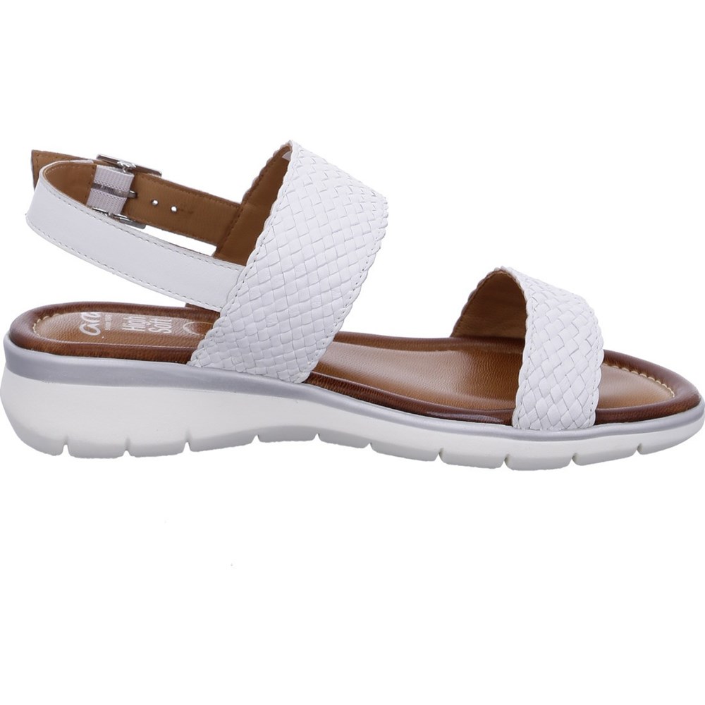 Sandales ARA Kreta Blanche Femme | PRL-50212950