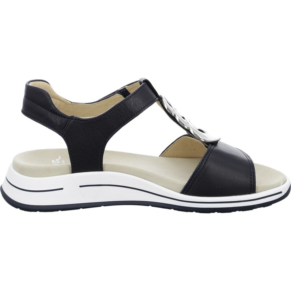 Sandales ARA Osaka Bleu Femme | TLE-23811250