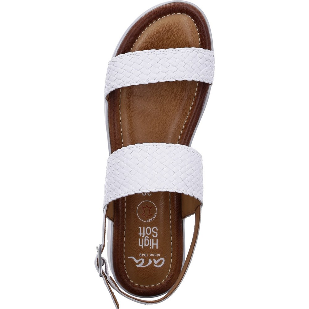 Sandales ARA Kreta Blanche Femme | PRL-50212950