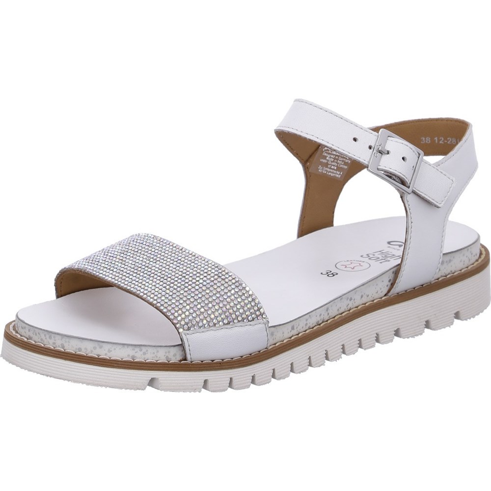 Sandales ARA Kent-Sport Blanche Femme | FTX-03226512