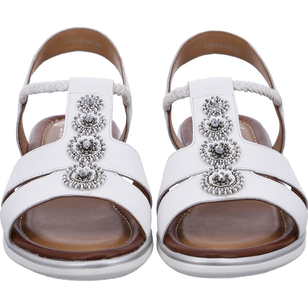 Sandales ARA Kreta Blanche Femme | MUS-12136130