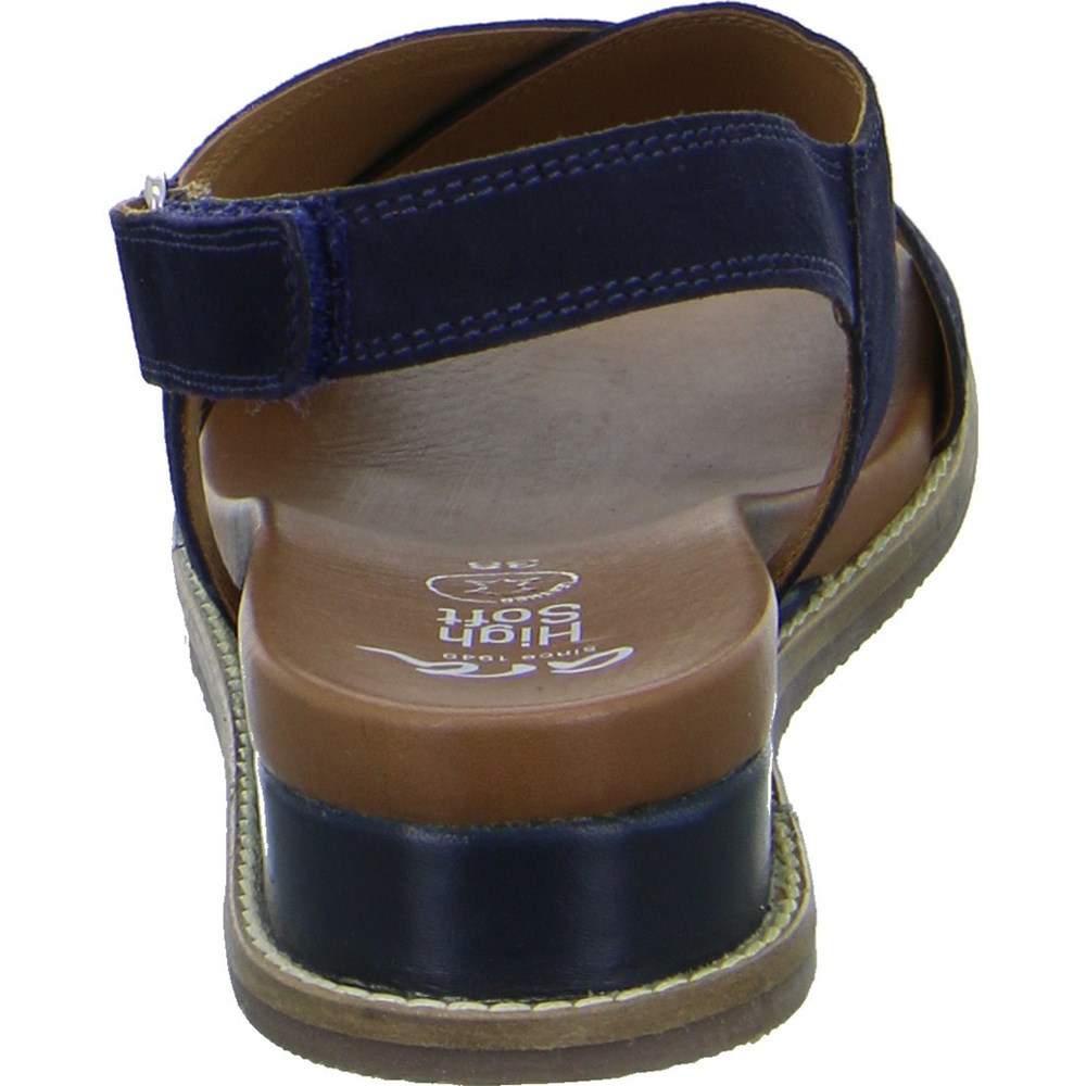 Sandales ARA Kos Bleu Femme | FZB-09215402