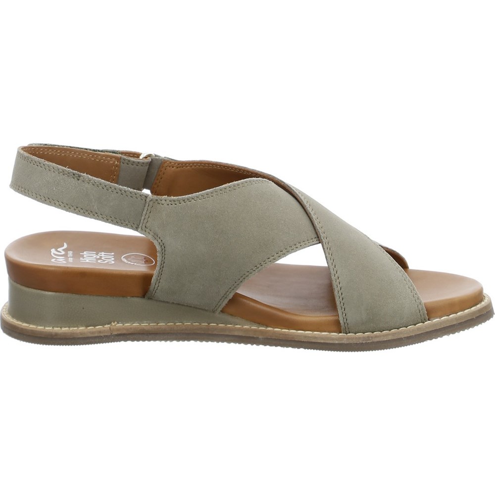 Sandales ARA Kos pistachio Vert Femme | IXL-03820904