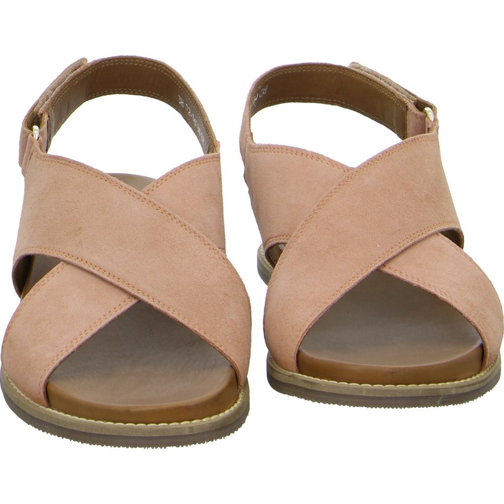 Sandales ARA Kos peach Marron Femme | IQR-17863780