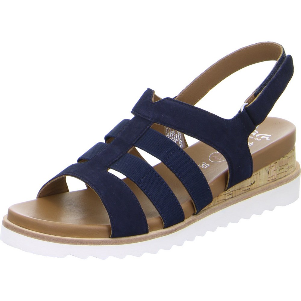 Sandales ARA Valencia Bleu Femme | MEN-73272444