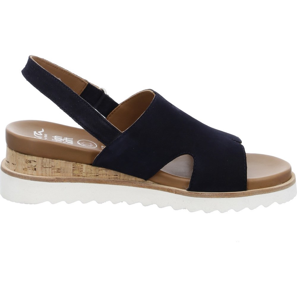 Sandales ARA Valencia Bleu Femme | JNA-51617862