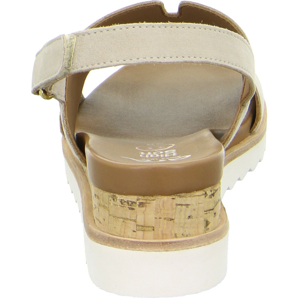 Sandales ARA Valencia Beige Femme | BWC-64610493