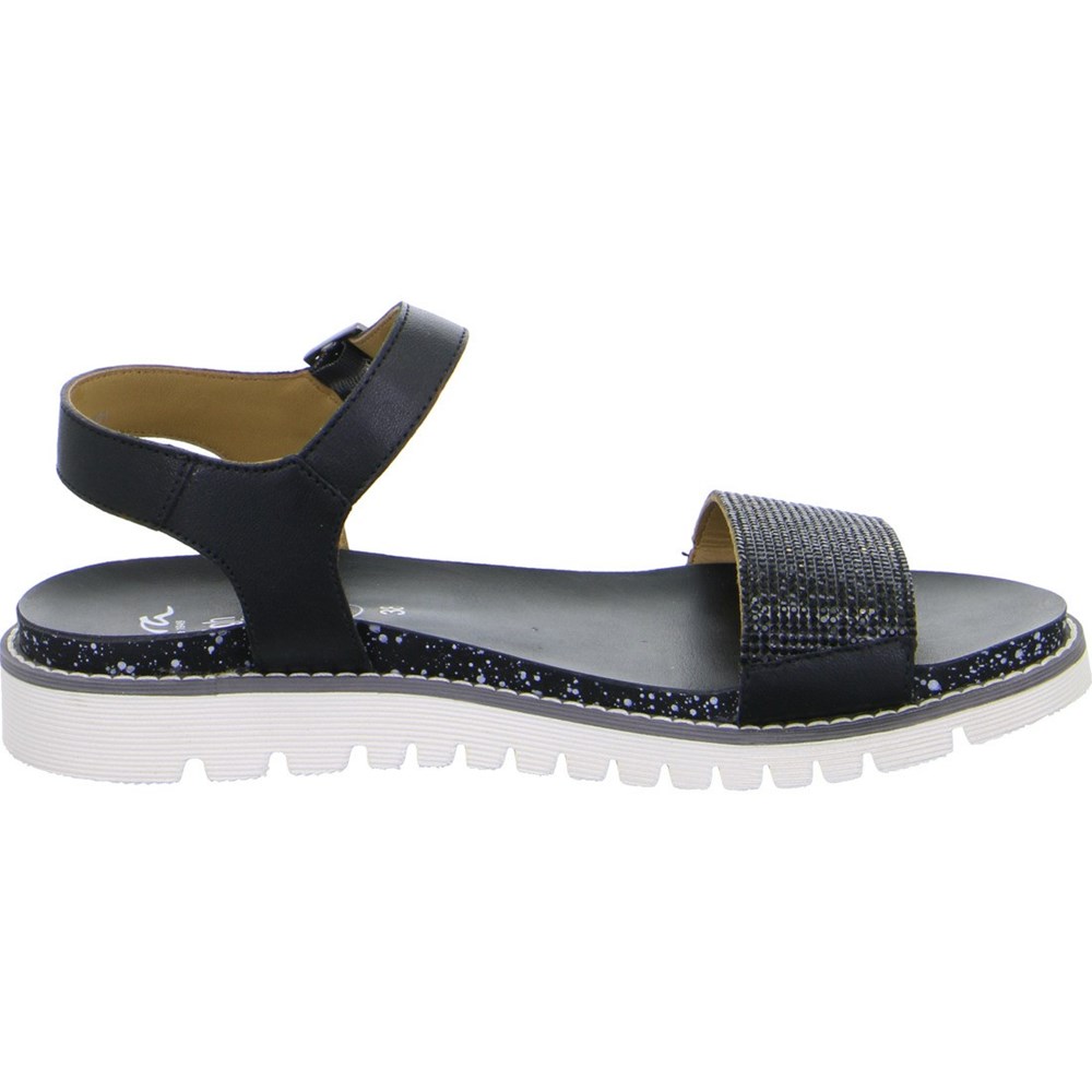 Sandales ARA Kent-Sport Noir Femme | XYU-25845911