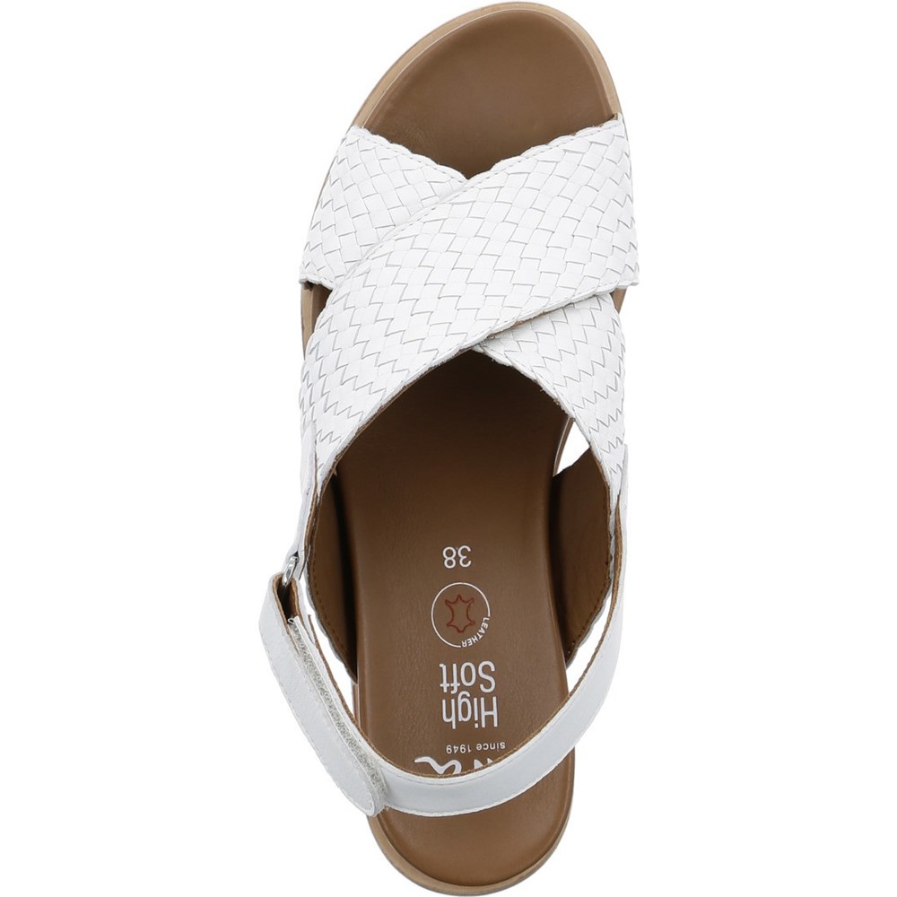 Sandales ARA Valencia Blanche Femme | YLA-82802477