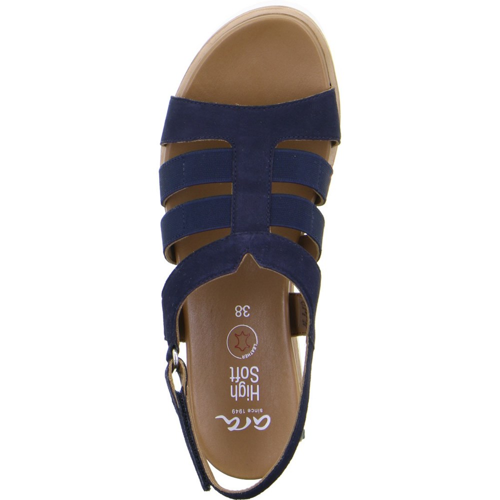 Sandales ARA Valencia Bleu Femme | MEN-73272444