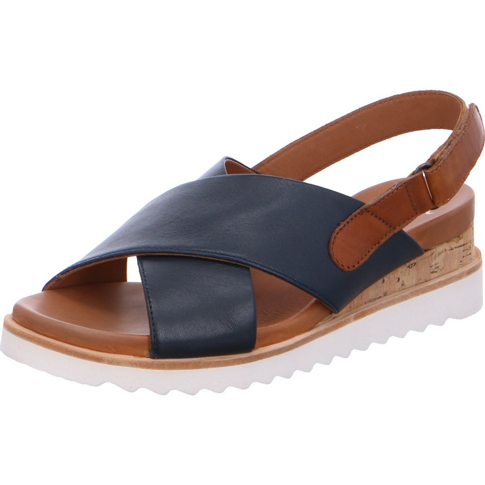 Sandales ARA Valencia Bleu Femme | ZBK-46691711