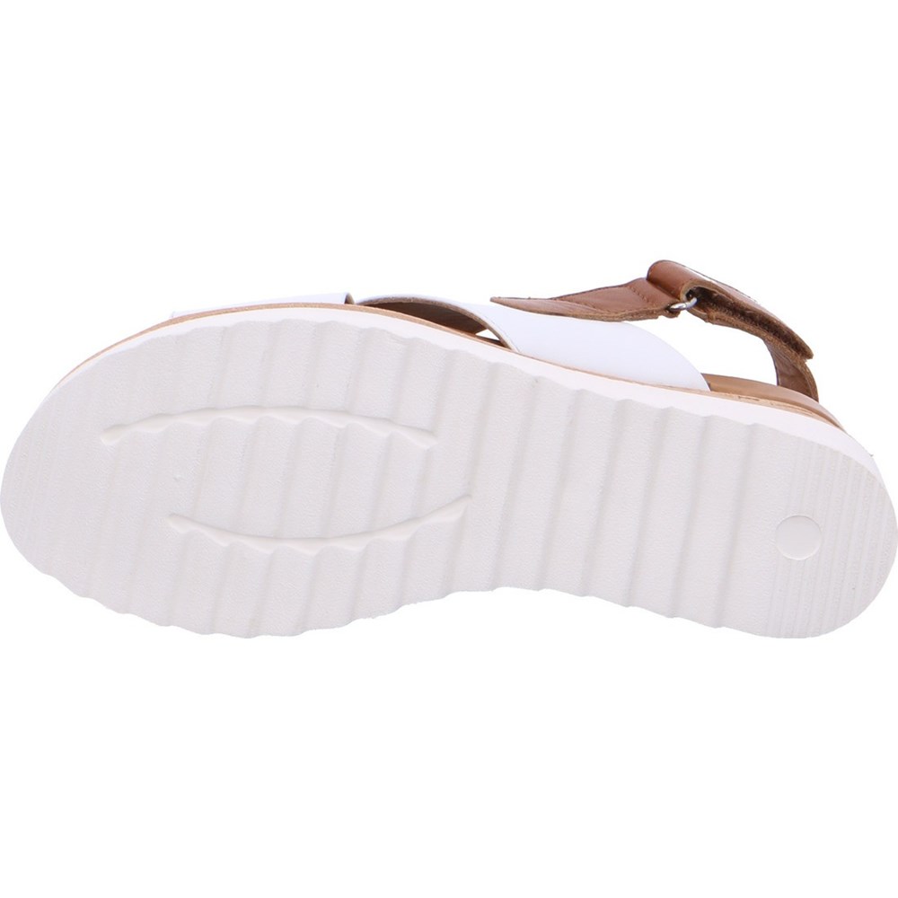 Sandales ARA Valencia Blanche Femme | NYW-76078269