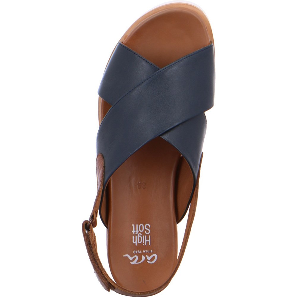 Sandales ARA Valencia Bleu Femme | ZBK-46691711