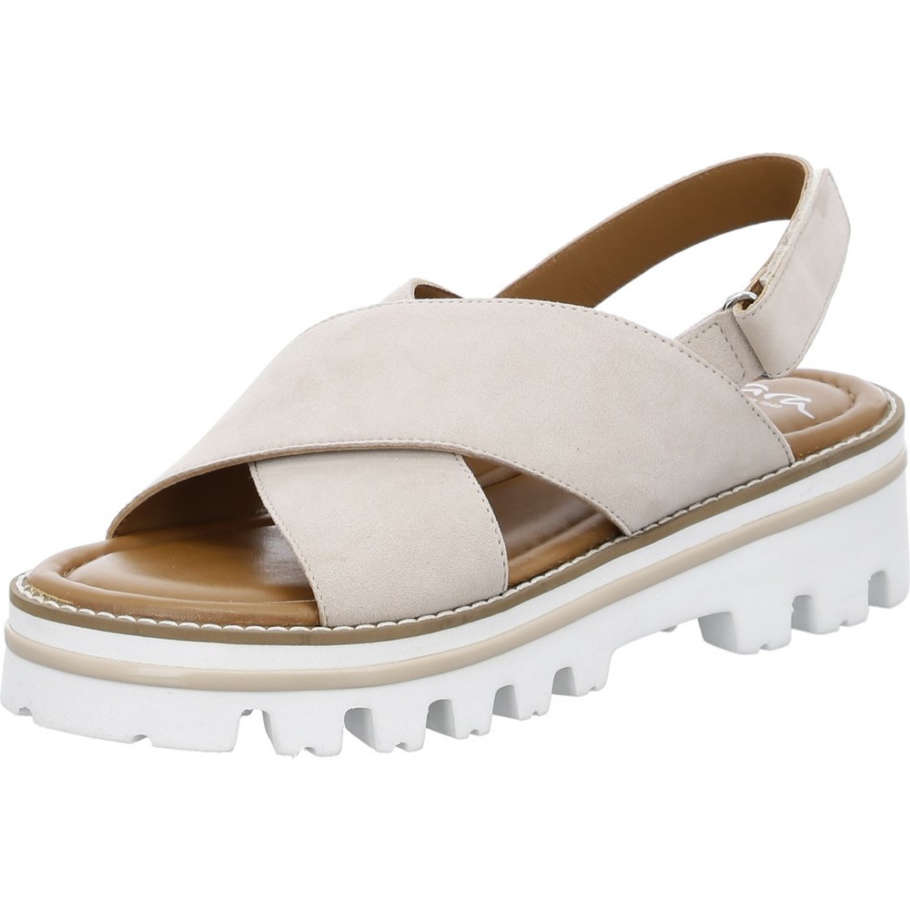 Sandales ARA Kopenhagen Beige Femme | USF-88310990