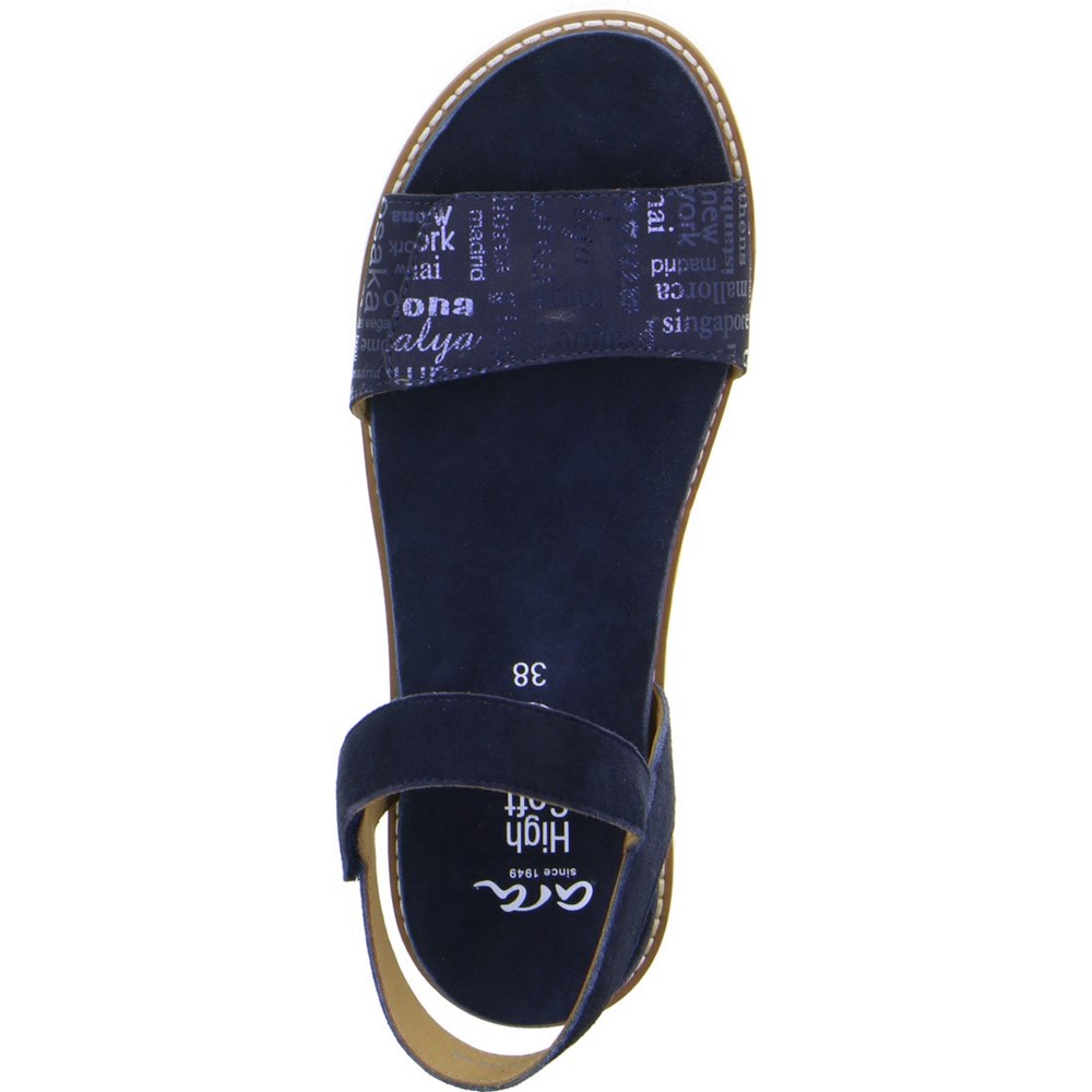 Sandales ARA Kent-Sport Bleu Femme | KPL-16337675