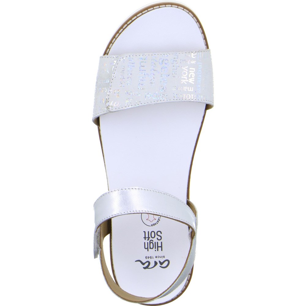 Sandales ARA Kent-Sport nebbia Blanche Femme | LJY-26448621