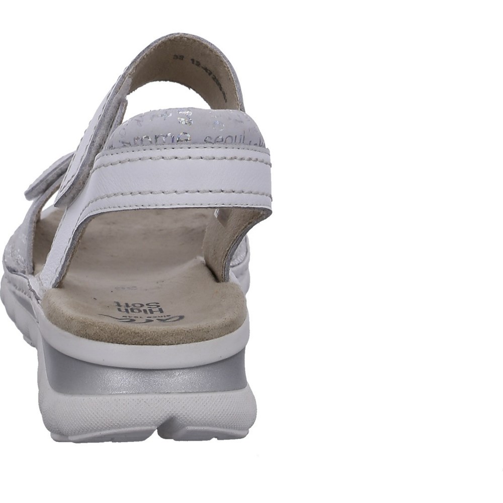 Sandales ARA Tampa nebbia Blanche Femme | PZP-30773095