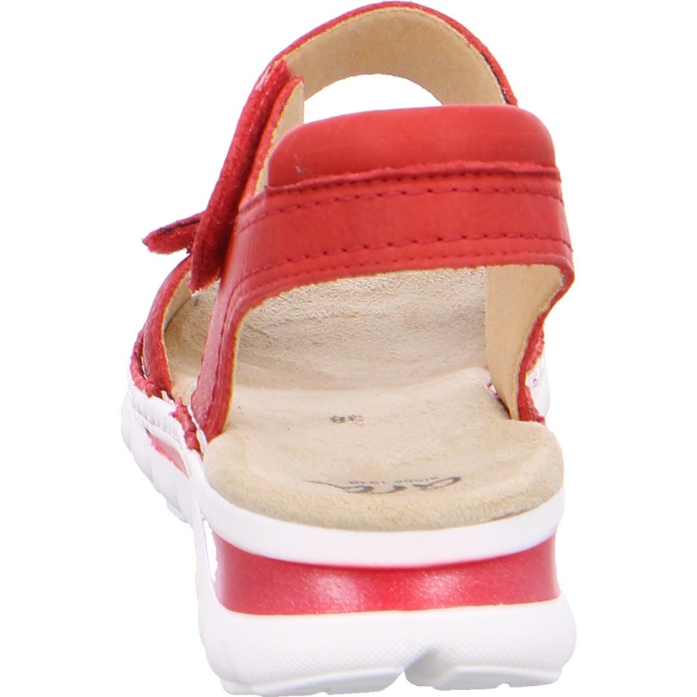 Sandales ARA Tampa Rouge Femme | DYL-03607325