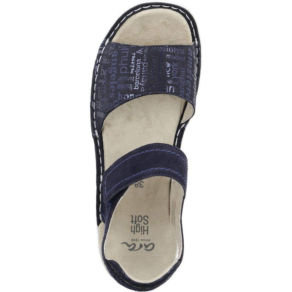 Sandales ARA Tampa Bleu Femme | HYJ-21770757