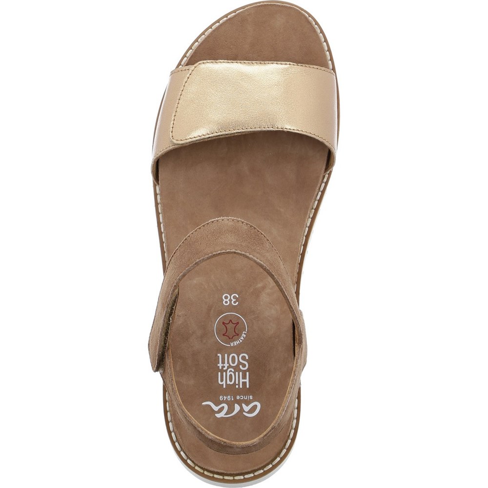 Sandales ARA Kent-Sport whisky cognac Marron Femme | OSS-59298487