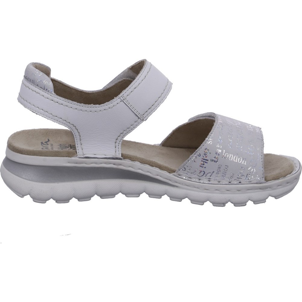 Sandales ARA Tampa nebbia Blanche Femme | PZP-30773095