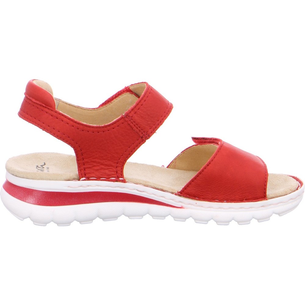 Sandales ARA Tampa Rouge Femme | DYL-03607325