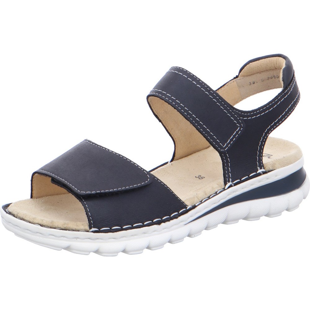 Sandales ARA Tampa Bleu Femme | TBR-14781663