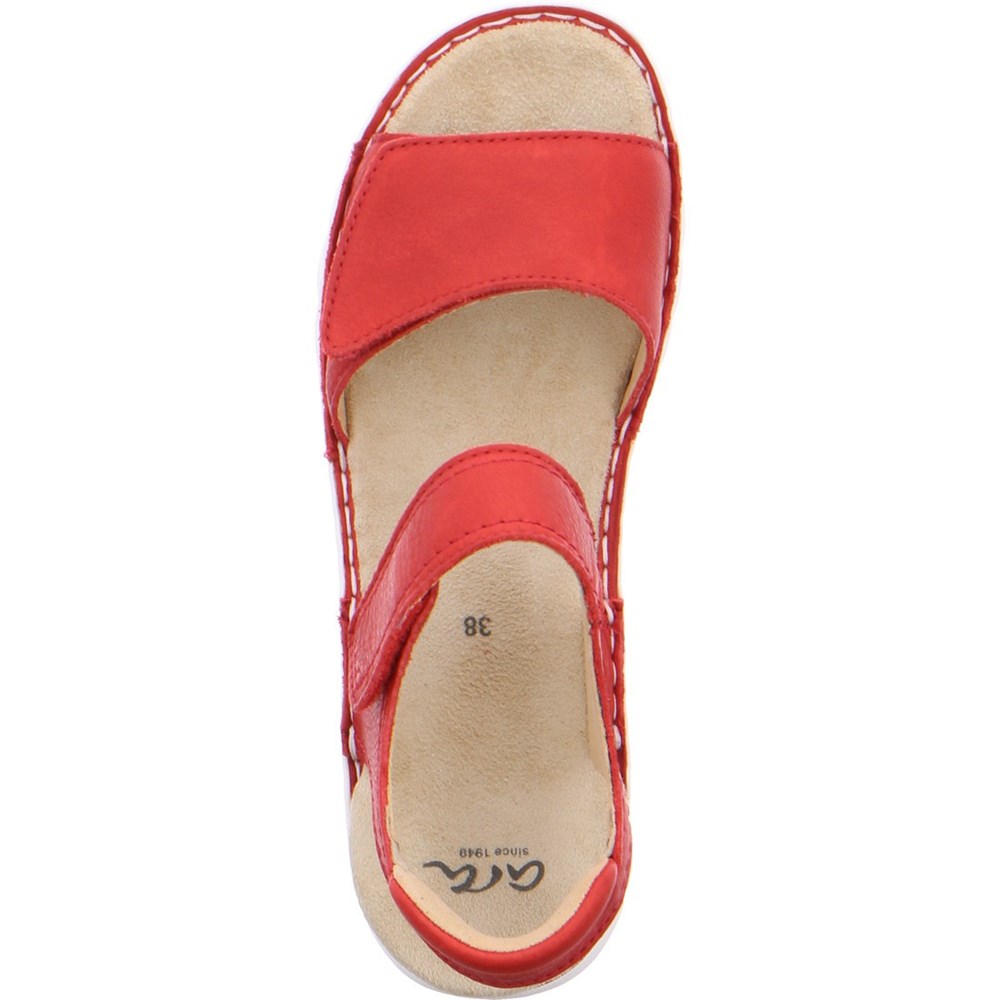 Sandales ARA Tampa Rouge Femme | DYL-03607325