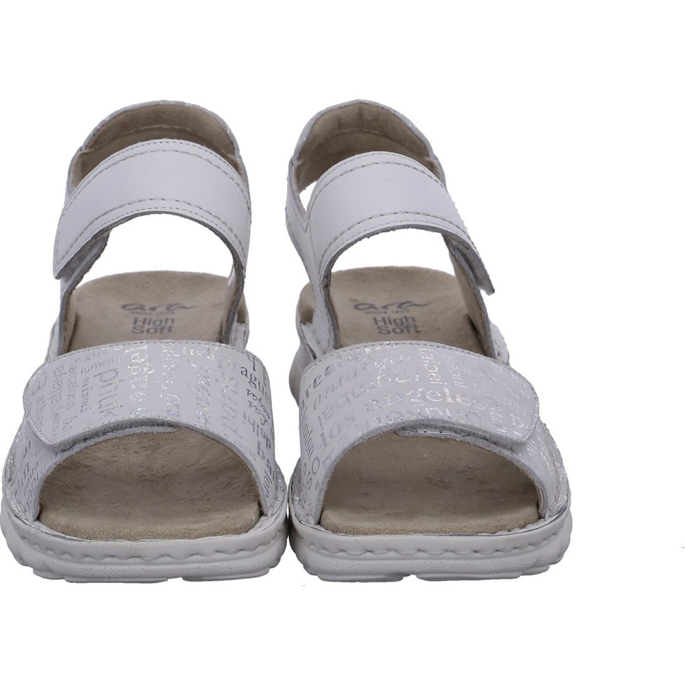 Sandales ARA Tampa nebbia Blanche Femme | PZP-30773095