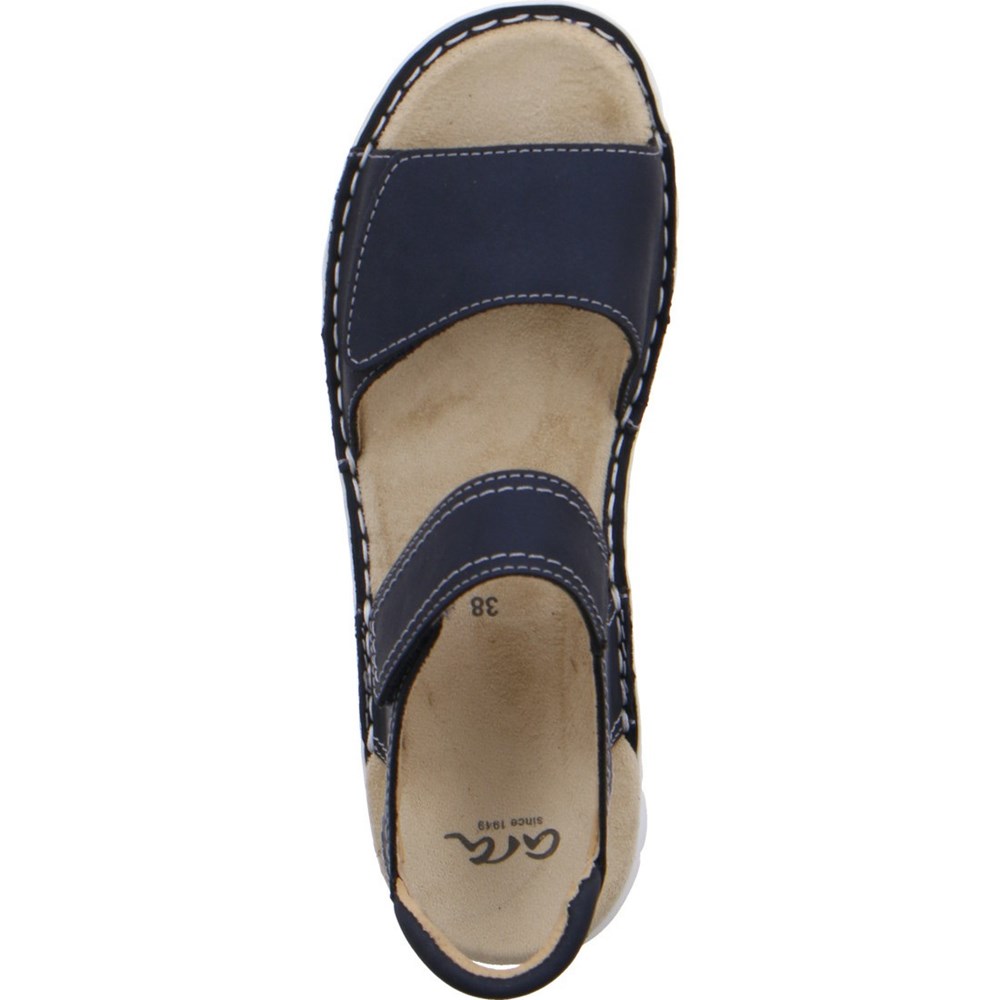 Sandales ARA Tampa Bleu Femme | TBR-14781663