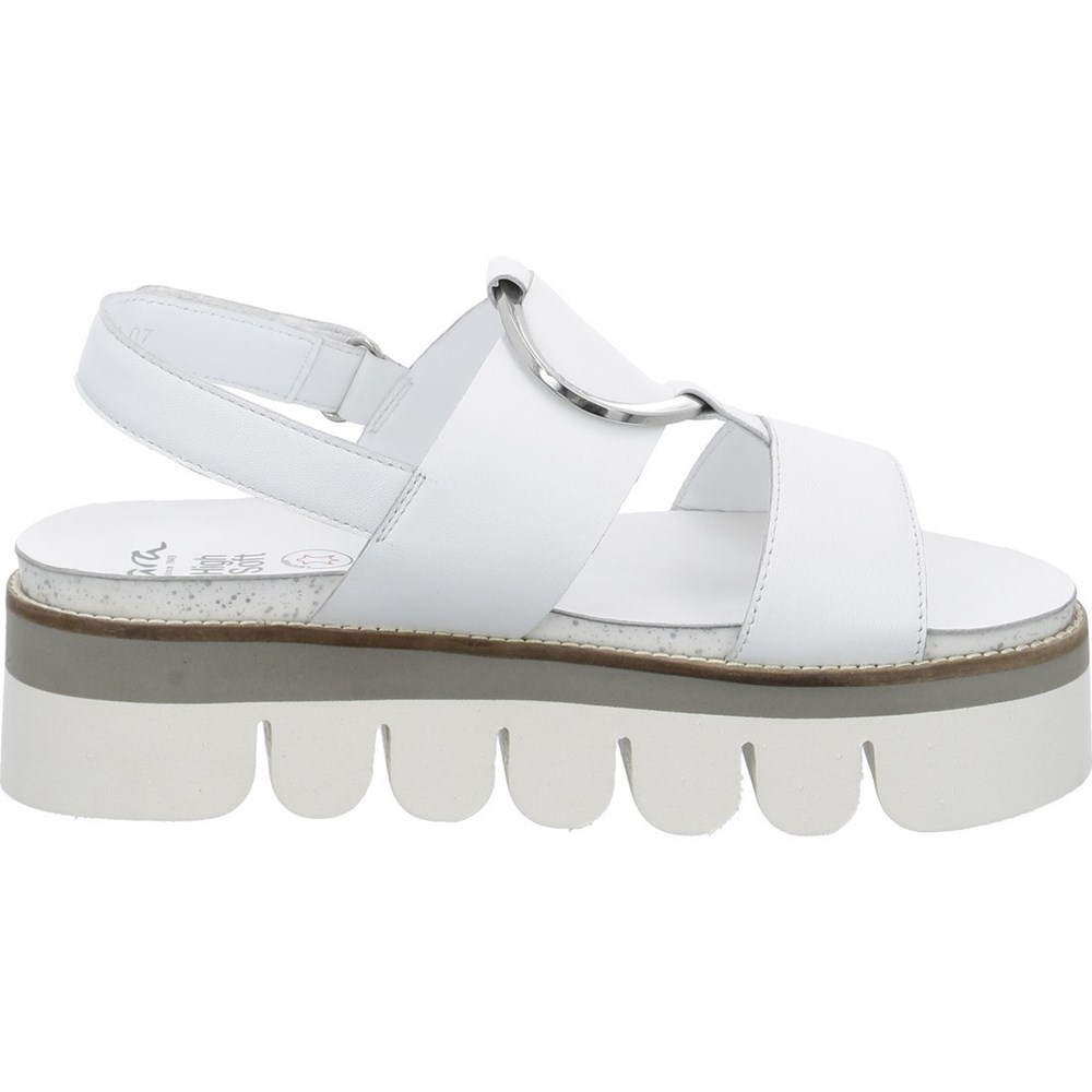 Sandales ARA Florenz Blanche Femme | KCB-92131287