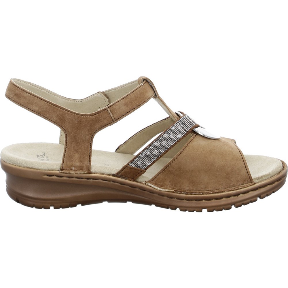 Sandales ARA Hawaii whisky Marron Femme | TRD-07633958