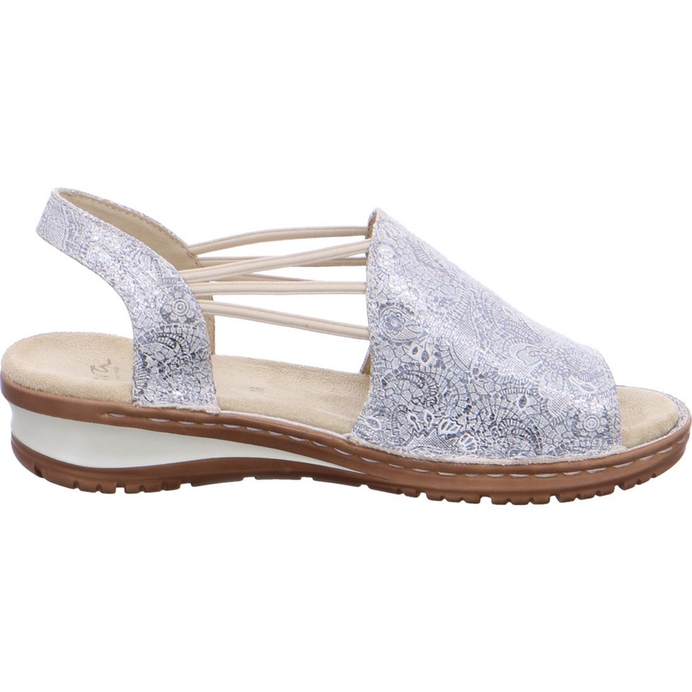 Sandales ARA Hawaii Grise Femme | ZGI-47826118