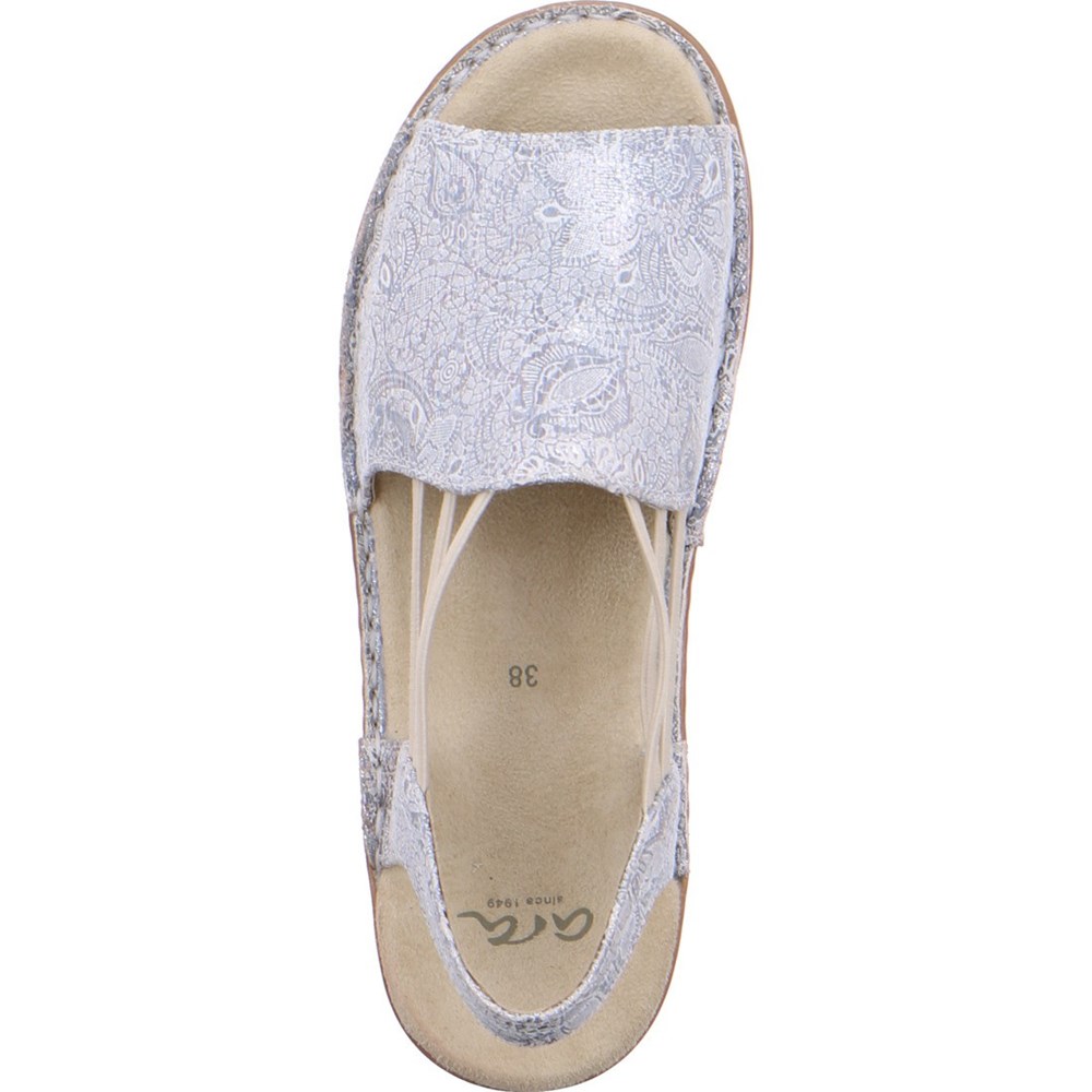 Sandales ARA Hawaii Grise Femme | ZGI-47826118