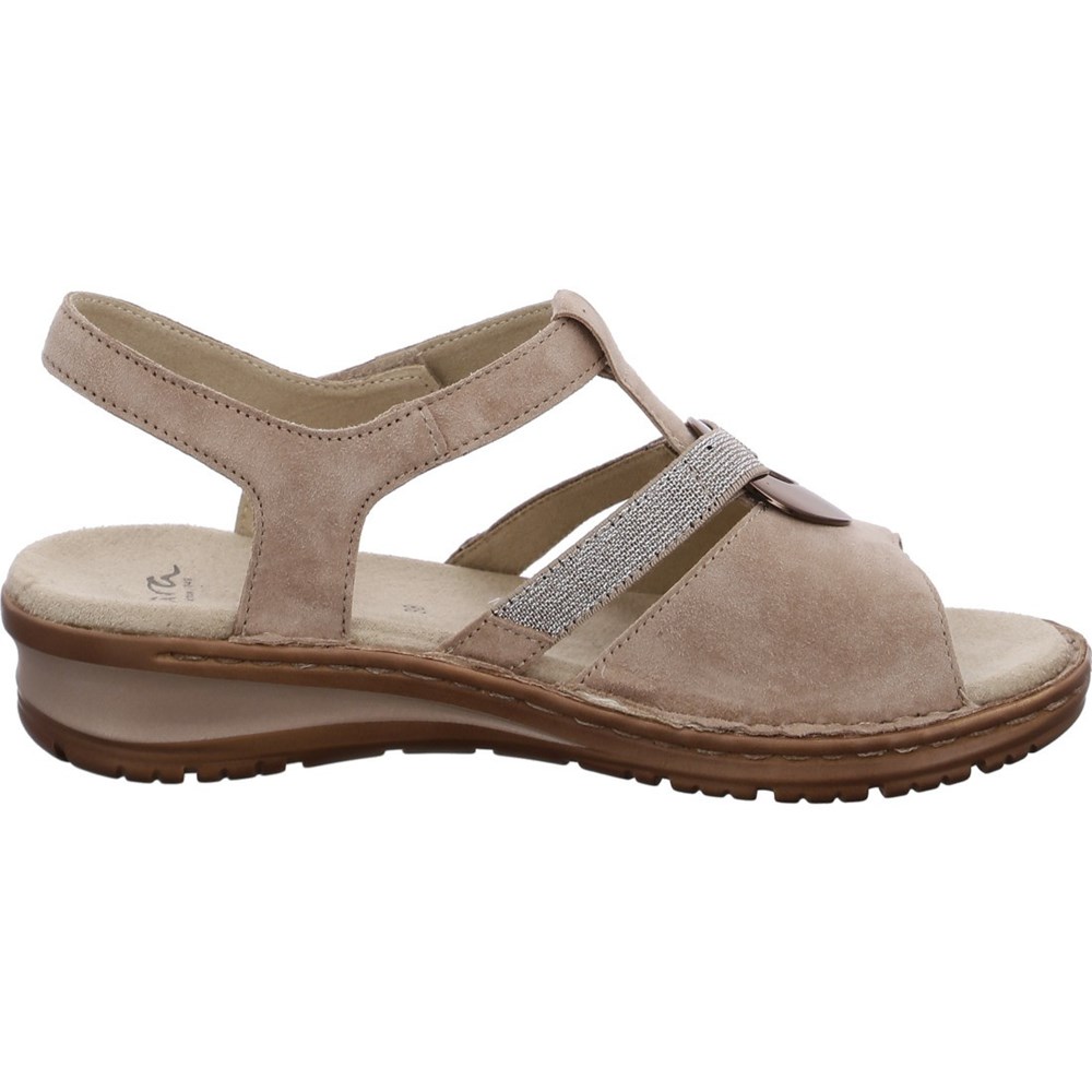 Sandales ARA Hawaii Beige Femme | RKI-16890296