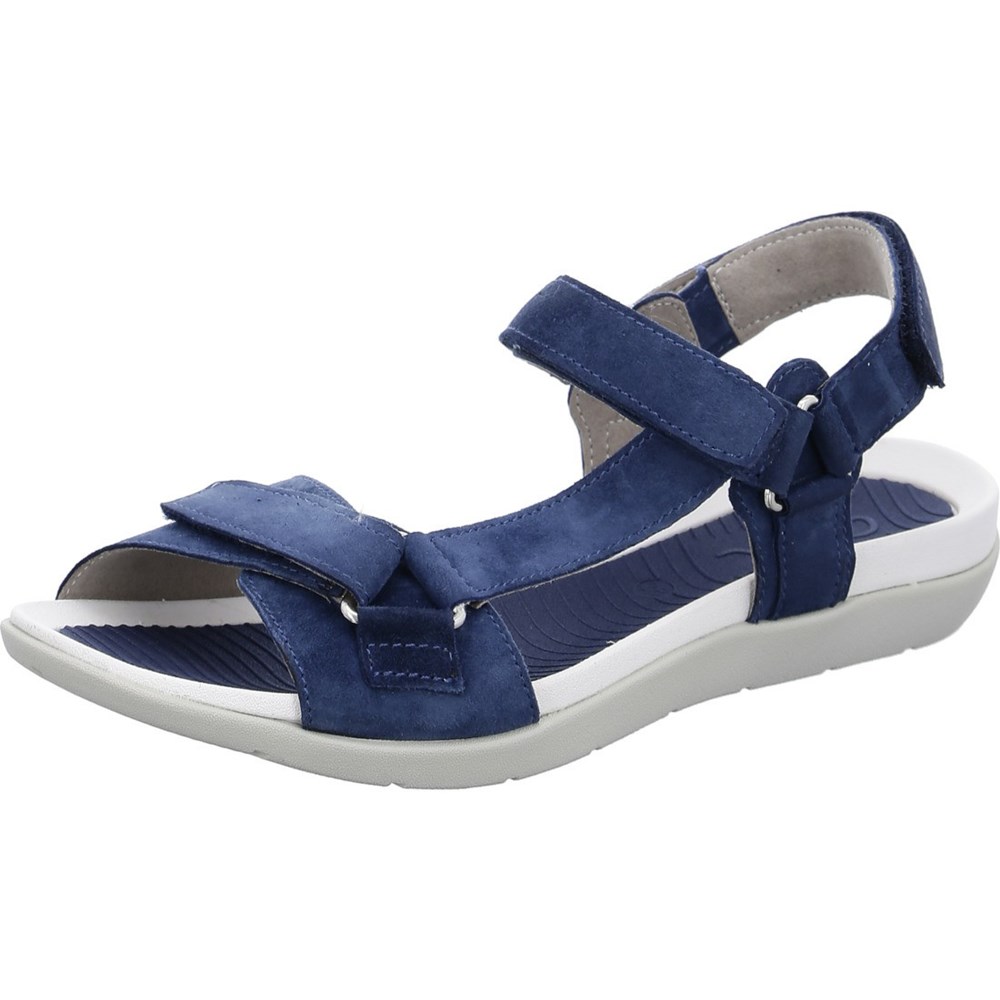 Sandales ARA Nepal Bleu Femme | QEW-12589406