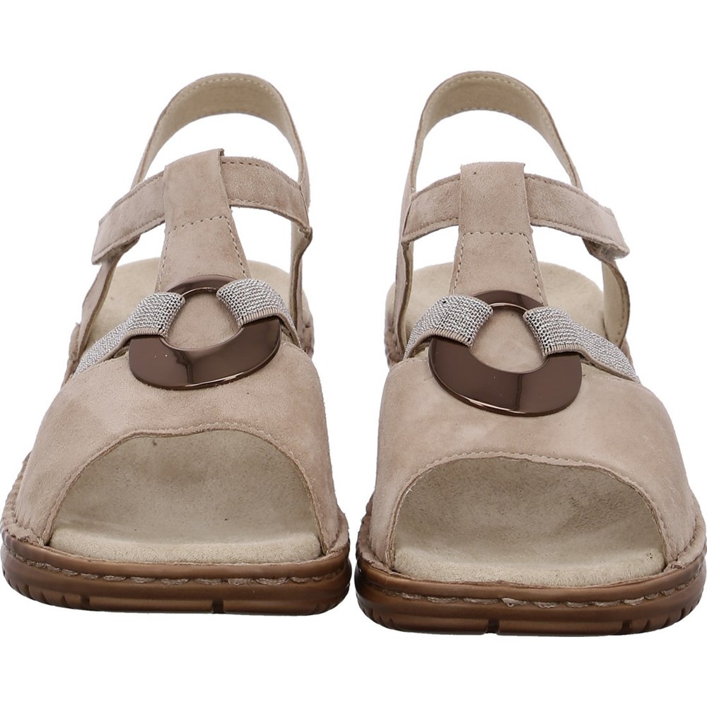 Sandales ARA Hawaii Beige Femme | RKI-16890296