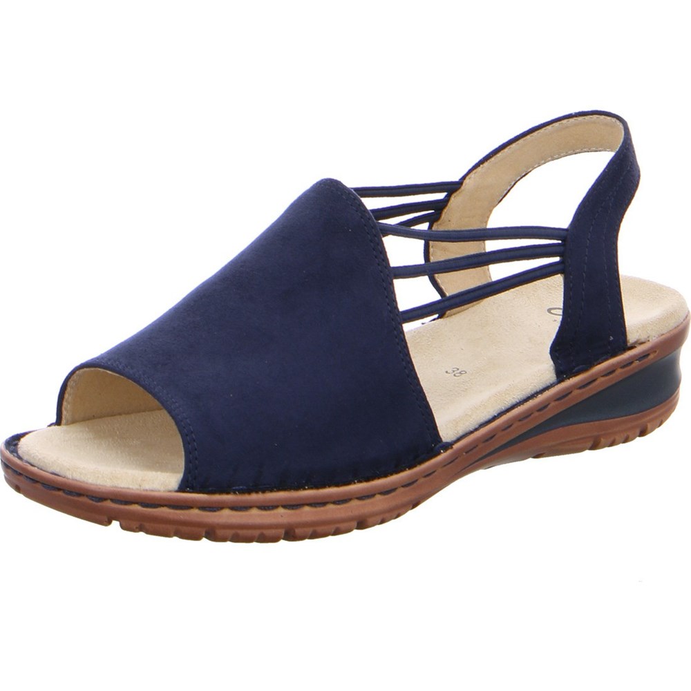 Sandales ARA Hawaii Bleu Femme | SAC-33694379