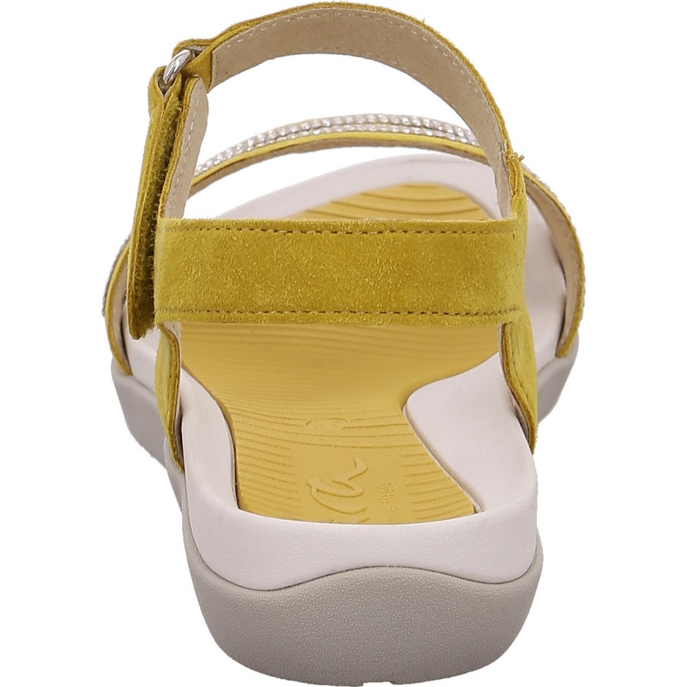 Sandales ARA Nepal sole Jaune Femme | IRV-80016531