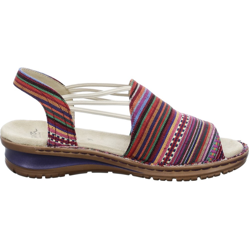 Sandales ARA Hawaii multi Blanche Femme | ZMI-73089198