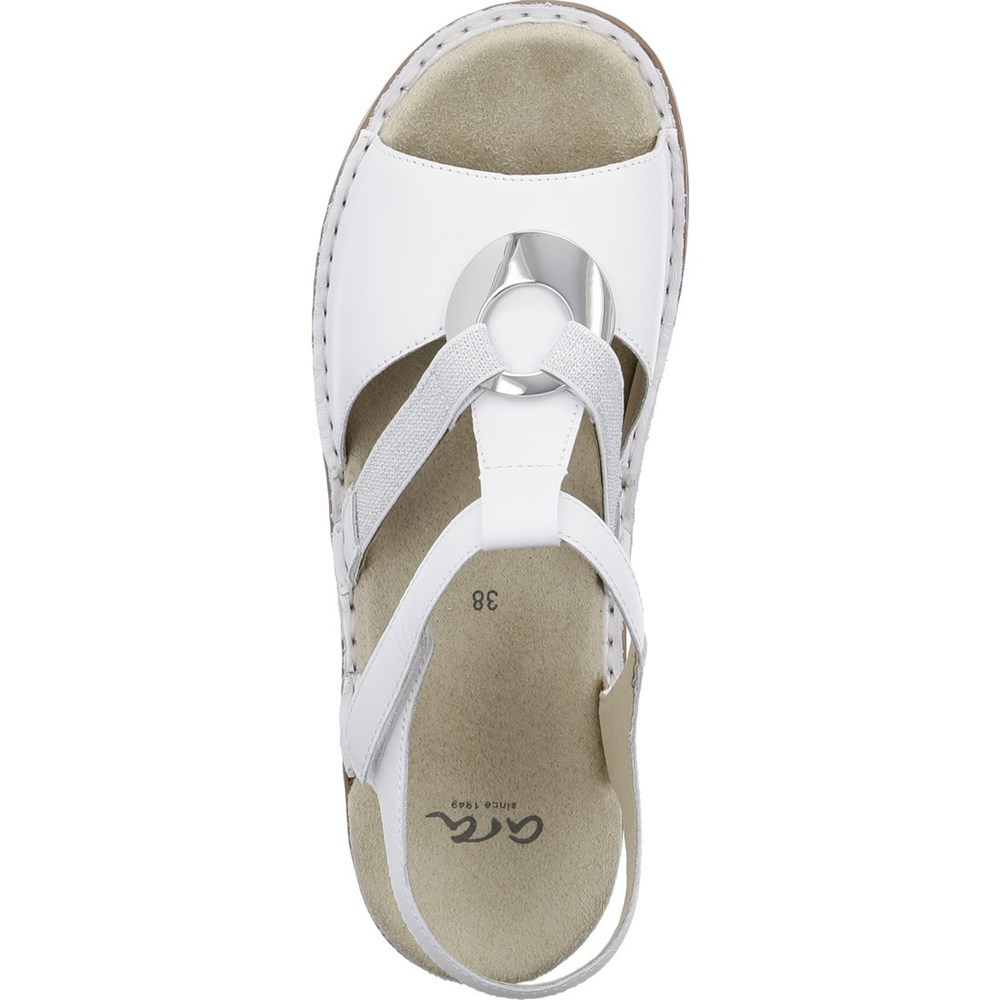 Sandales ARA Hawaii Blanche Femme | IAV-55316249