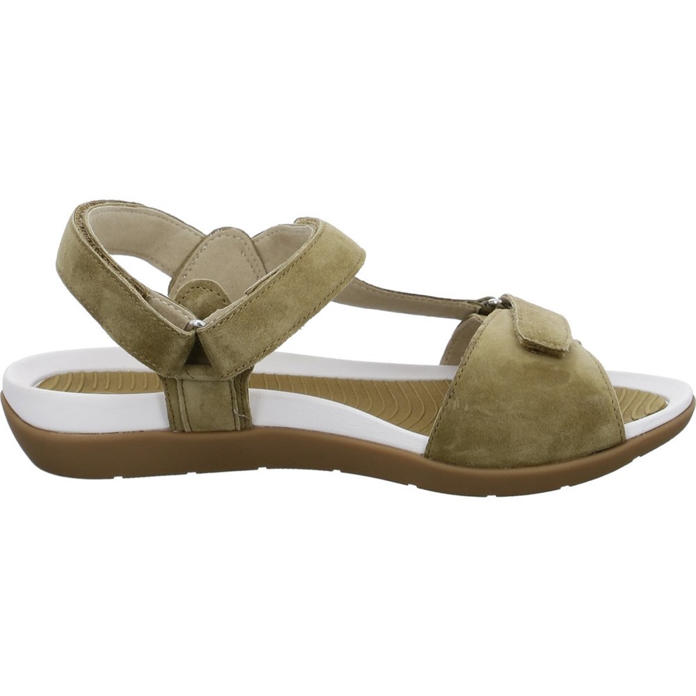 Sandales ARA Nepal Vert Femme | XTP-10786590