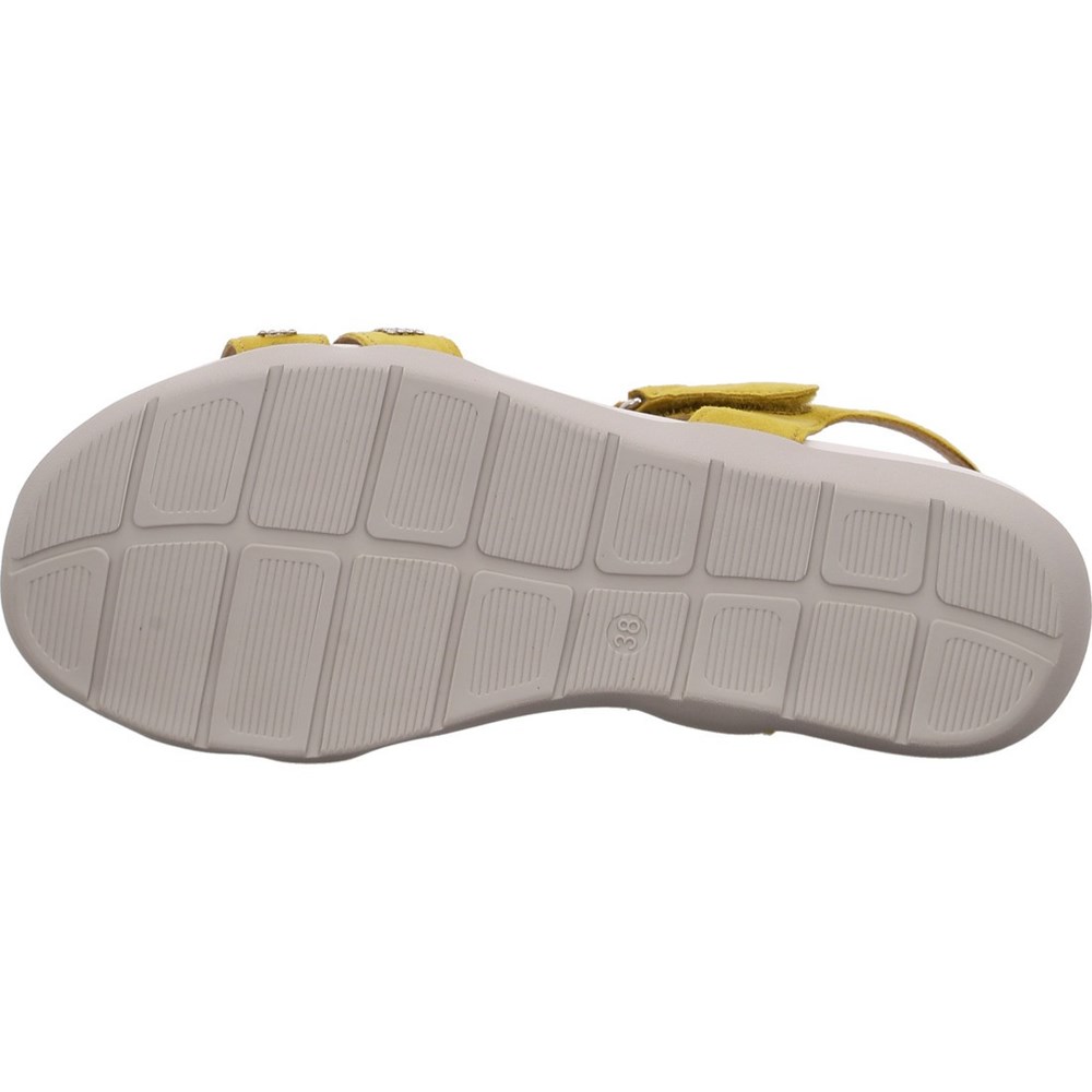 Sandales ARA Nepal sole Jaune Femme | IRV-80016531