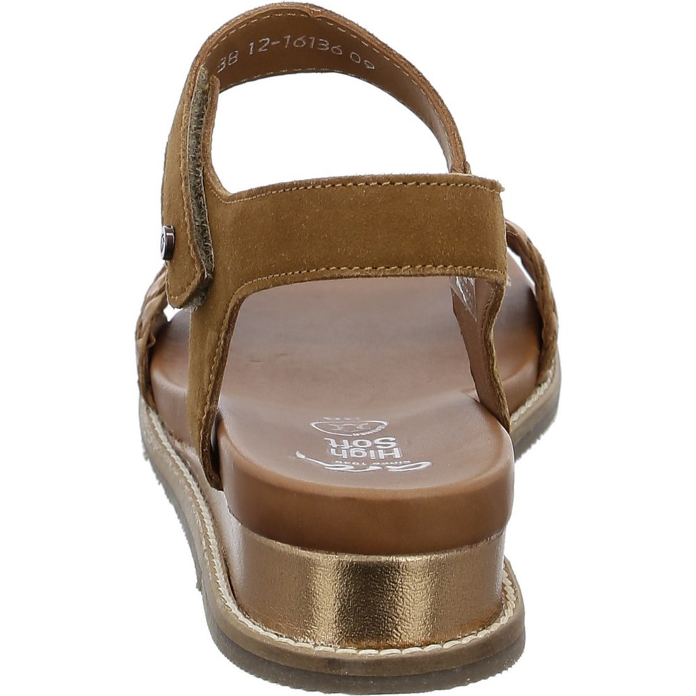 Sandales ARA Kos whisky Marron Femme | QYF-61935432