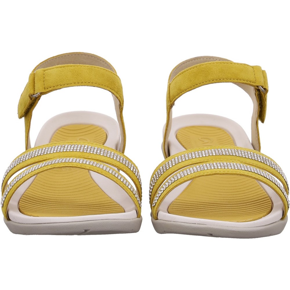 Sandales ARA Nepal sole Jaune Femme | IRV-80016531