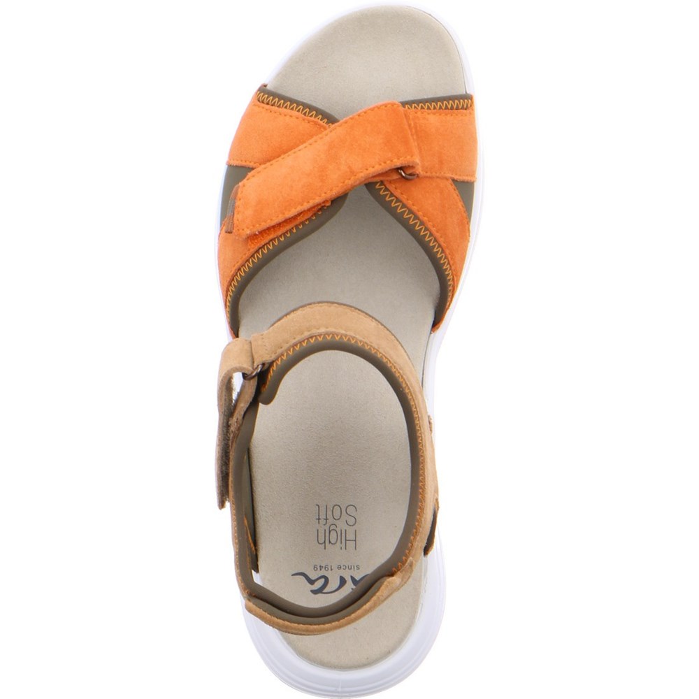 Sandales ARA Panama toffee Marron Femme | PTS-20792085