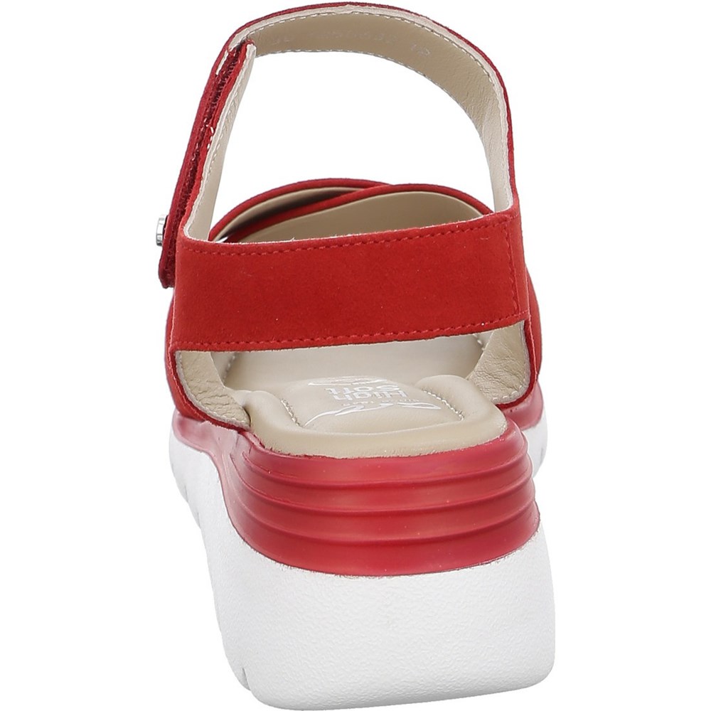 Sandales ARA Rimini Rouge Femme | KBF-57292623