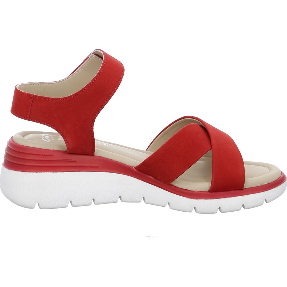 Sandales ARA Rimini Rouge Femme | KBF-57292623